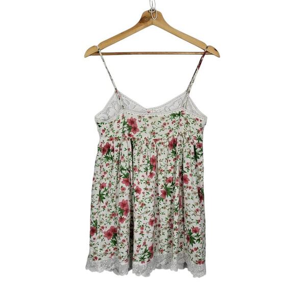 Victoria's Secret Cottagecore Floral Slip Dress Chemise Babydoll Small Lace Pink - Picture 10 of 15